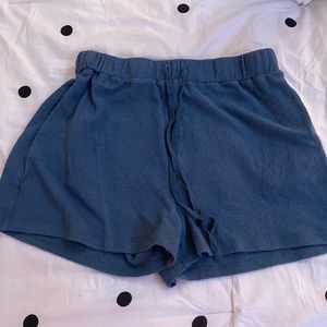Blue summer shorts
